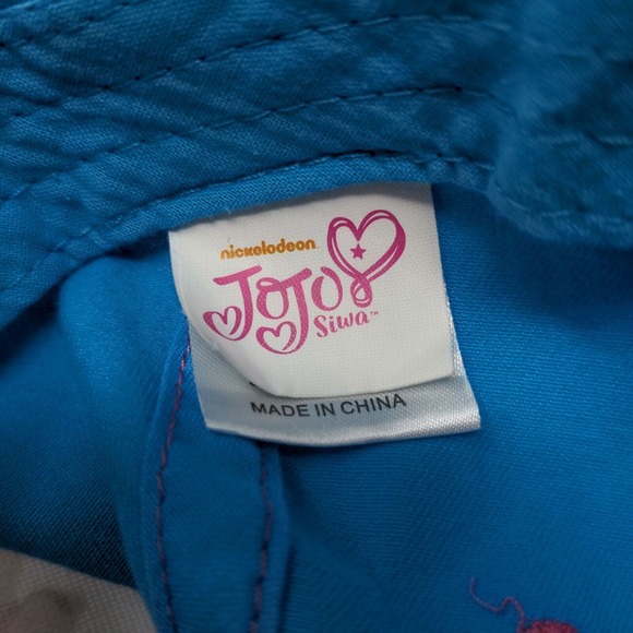 Nickelodeon Girl's JoJo Siwa Strapback Hat Multicolor OSFM Graphic 2020 Logo Dog - Picture 7 of 8